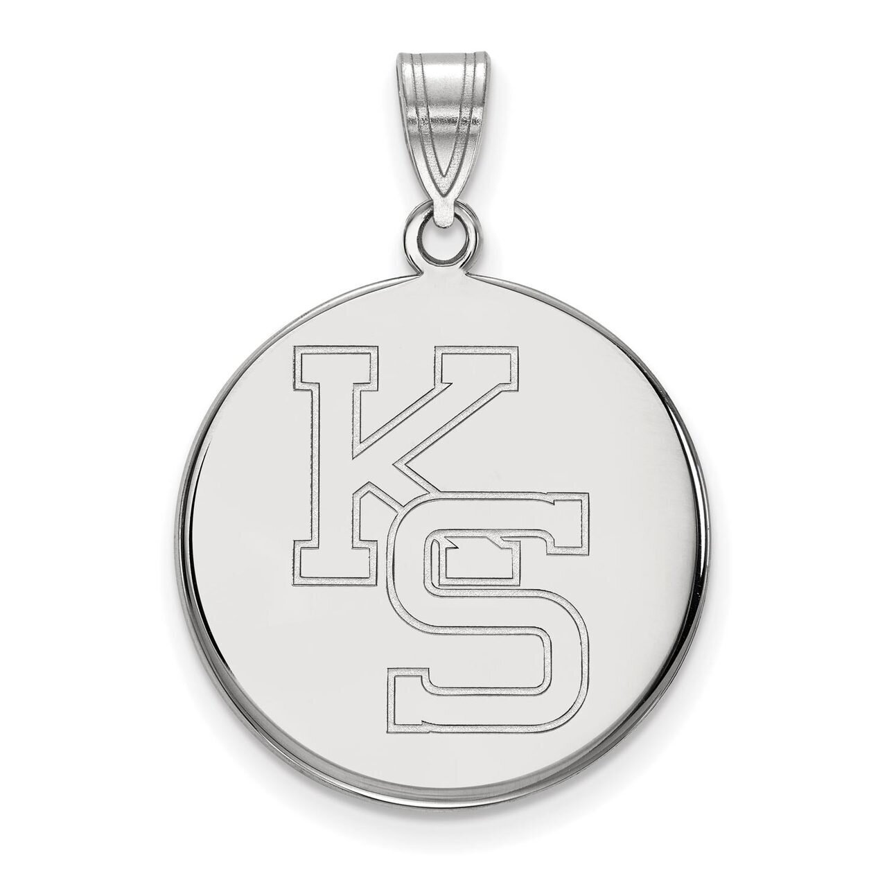 Kansas State University Large Pendant Sterling Silver SS068KSU, MPN: SS068KSU, 886774687414