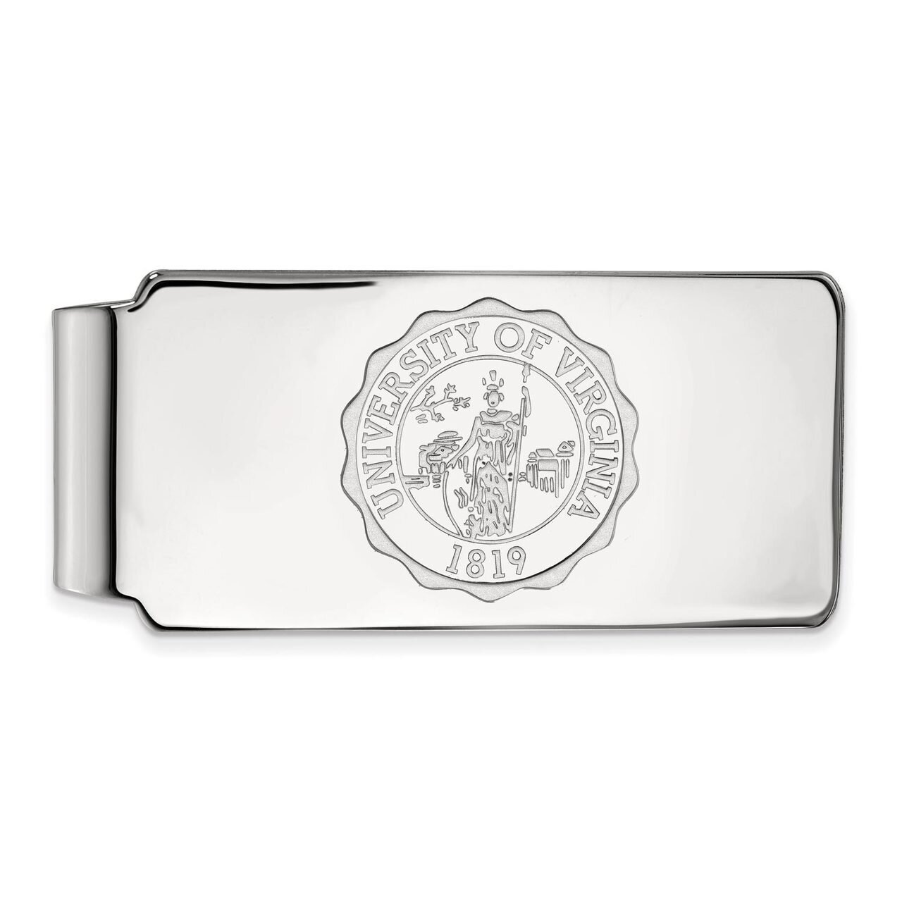 University of Virginia Money Clip Crest Sterling Silver SS070UVA, MPN: SS070UVA, 886774718569