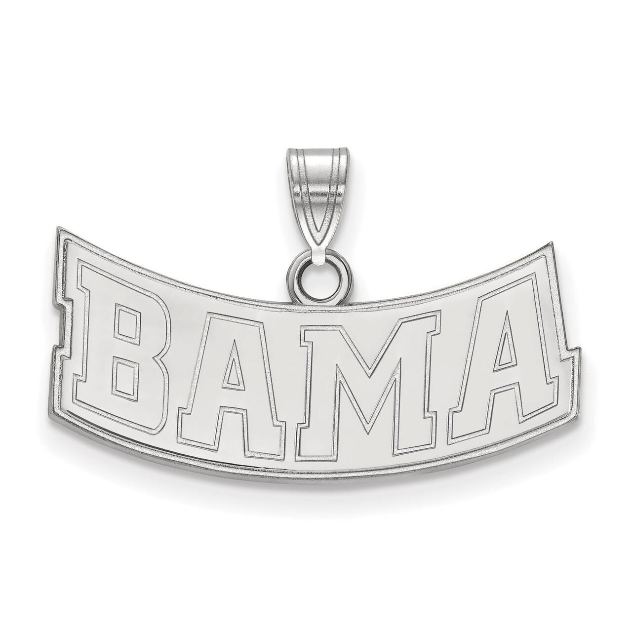 University of Alabama Small Pendant Sterling Silver SS072UAL