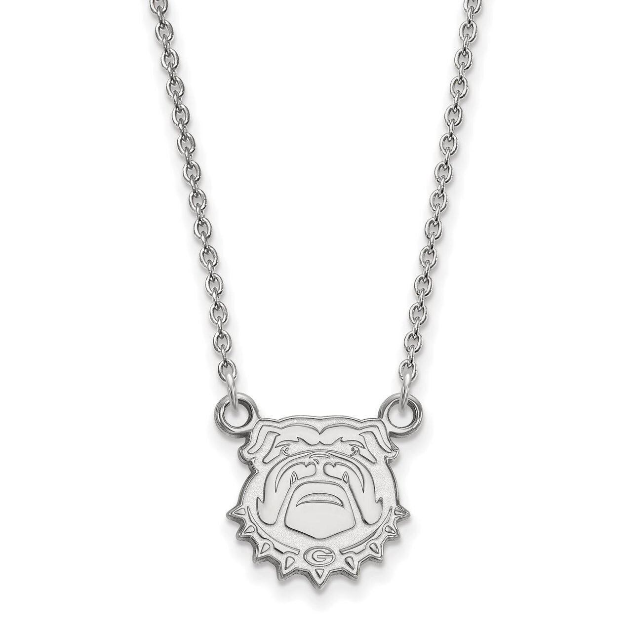 University of Georgia Small Pendant with Necklace Sterling Silver SS073UGA-18, MPN: SS073UGA-18, 88…