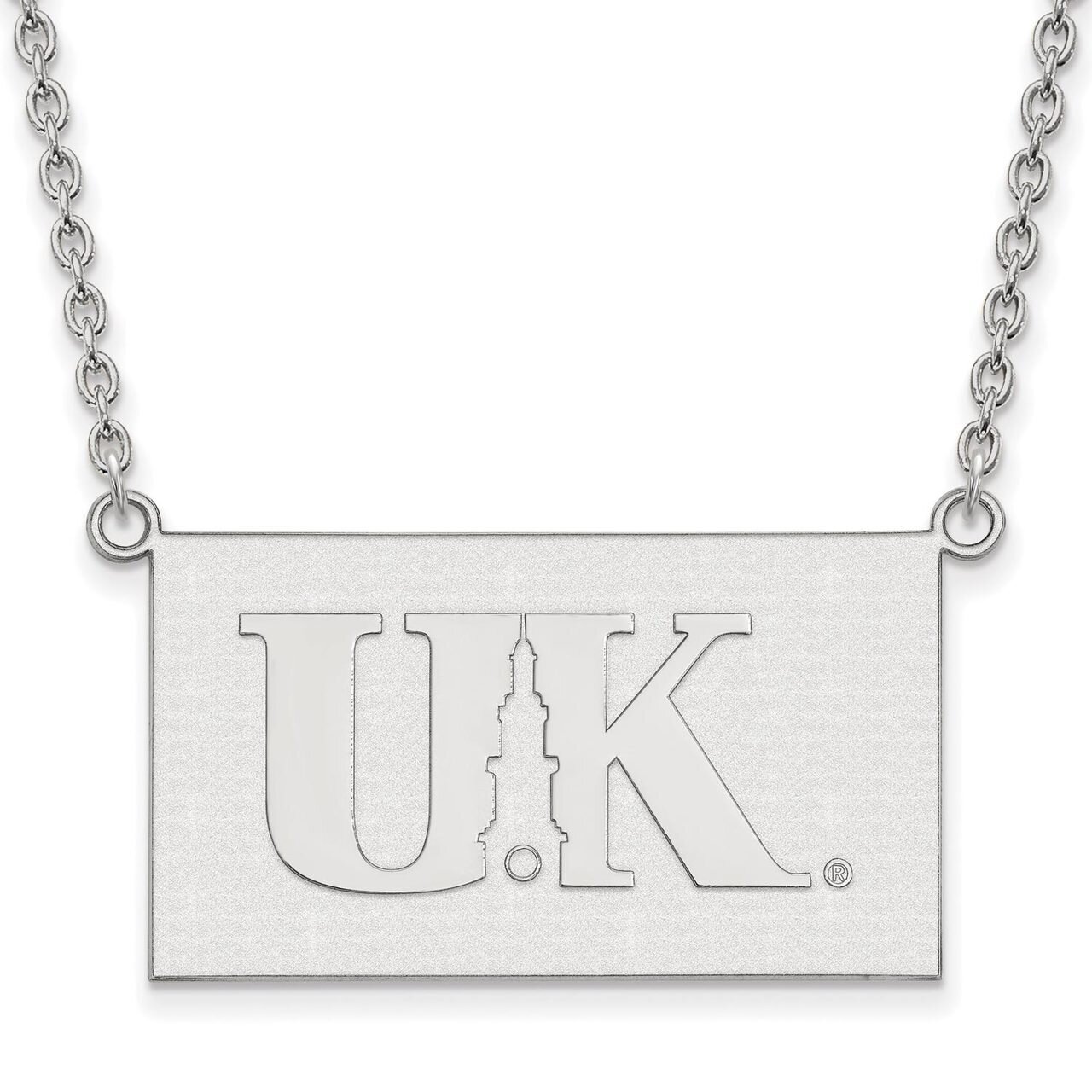 University of Kentucky Large Pendant with Necklace Sterling Silver SS073UK-18, MPN: SS073UK-18, 886…