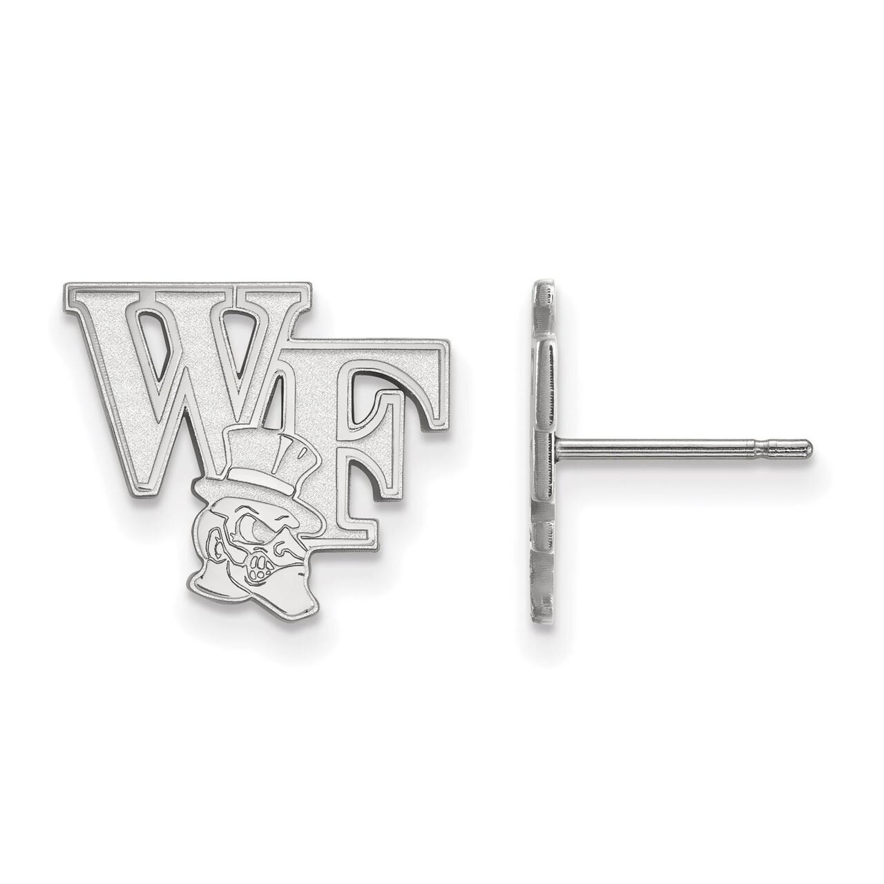 Wake Forest University Small Post Earrings Sterling Silver SS073WFU, MPN: SS073WFU, 886774720838