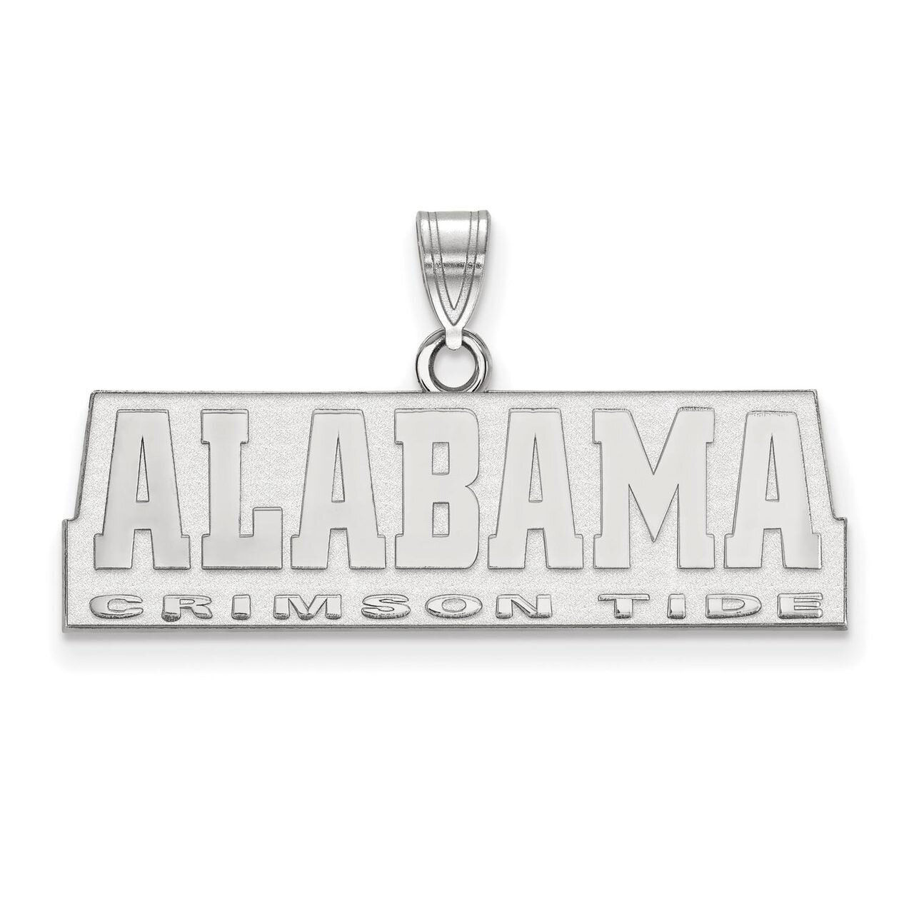 University of Alabama Small Pendant Sterling Silver SS077UAL