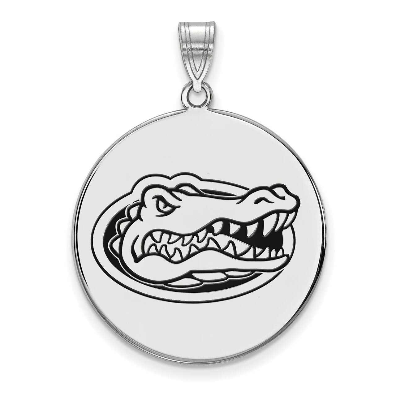 University of Florida Extra Large Enamel Disc Pendant Sterling Silver SS078UFL, MPN: SS078UFL, 8867…
