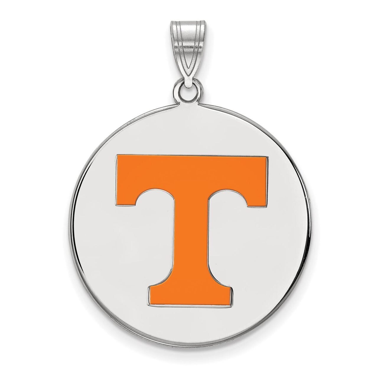 University of Tennessee Extra Large Enamel Disc Pendant Sterling Silver SS080UTN, MPN: SS080UTN, 88…