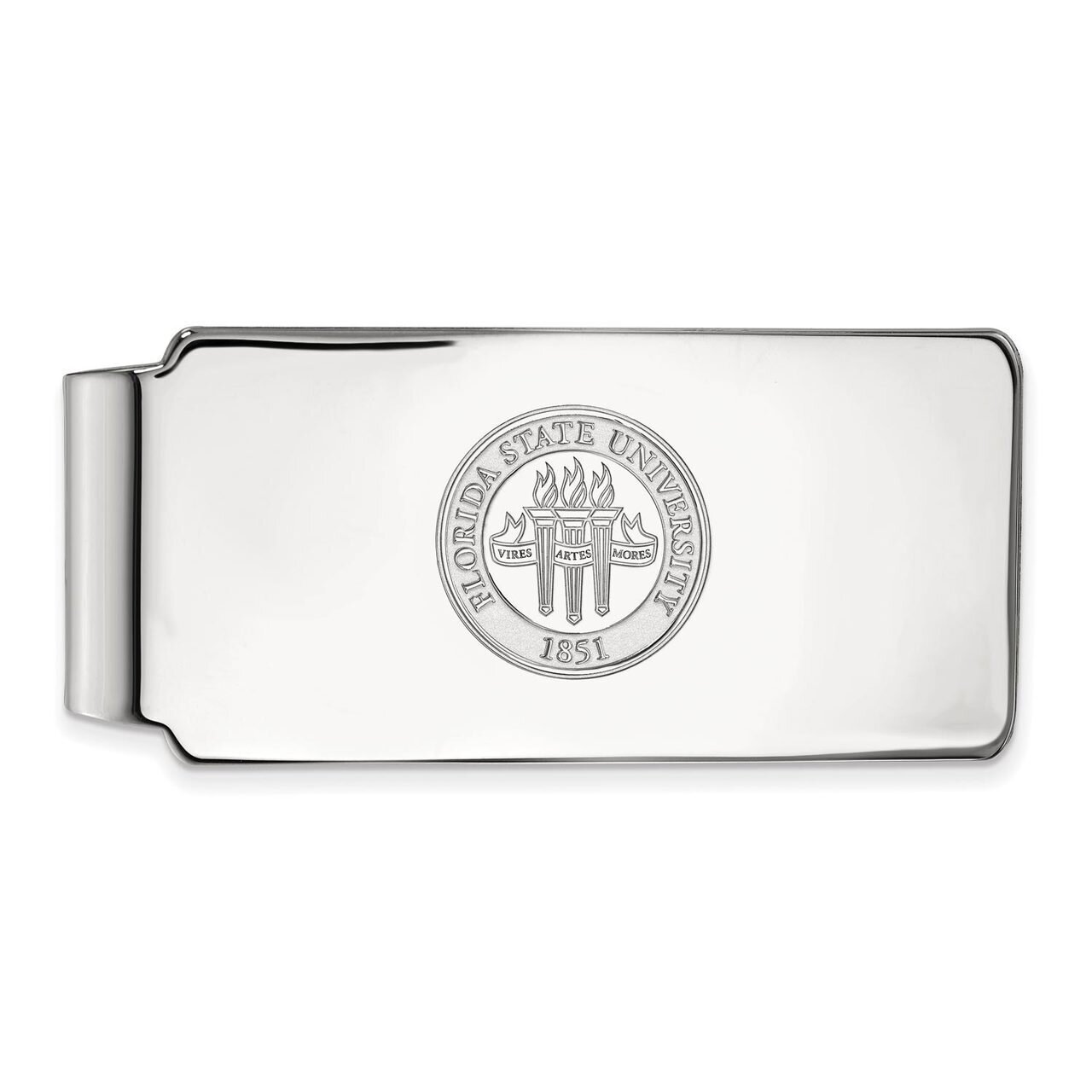 Florida State University Money Clip Crest Sterling Silver SS081FSU, MPN: SS081FSU, 886774683713