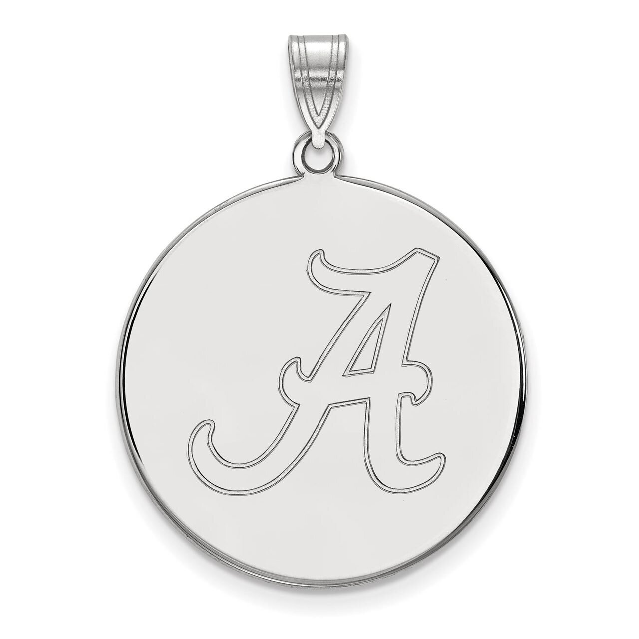University of Alabama Extra Large Disc Pendant Sterling Silver SS085UAL, MPN: SS085UAL, 886774703299