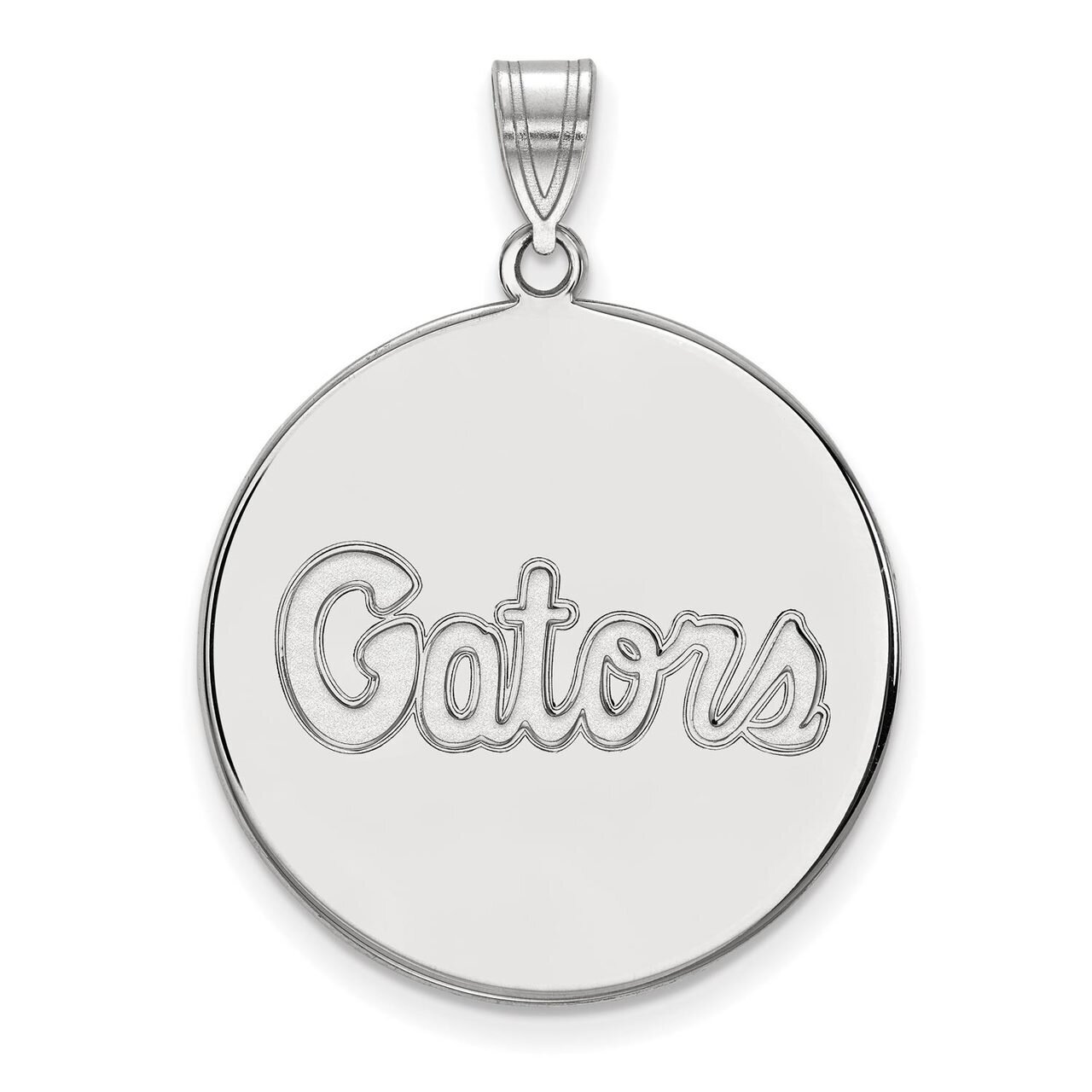 University of Florida Extra Large Disc Pendant Sterling Silver SS086UFL, MPN: SS086UFL, 886774706412