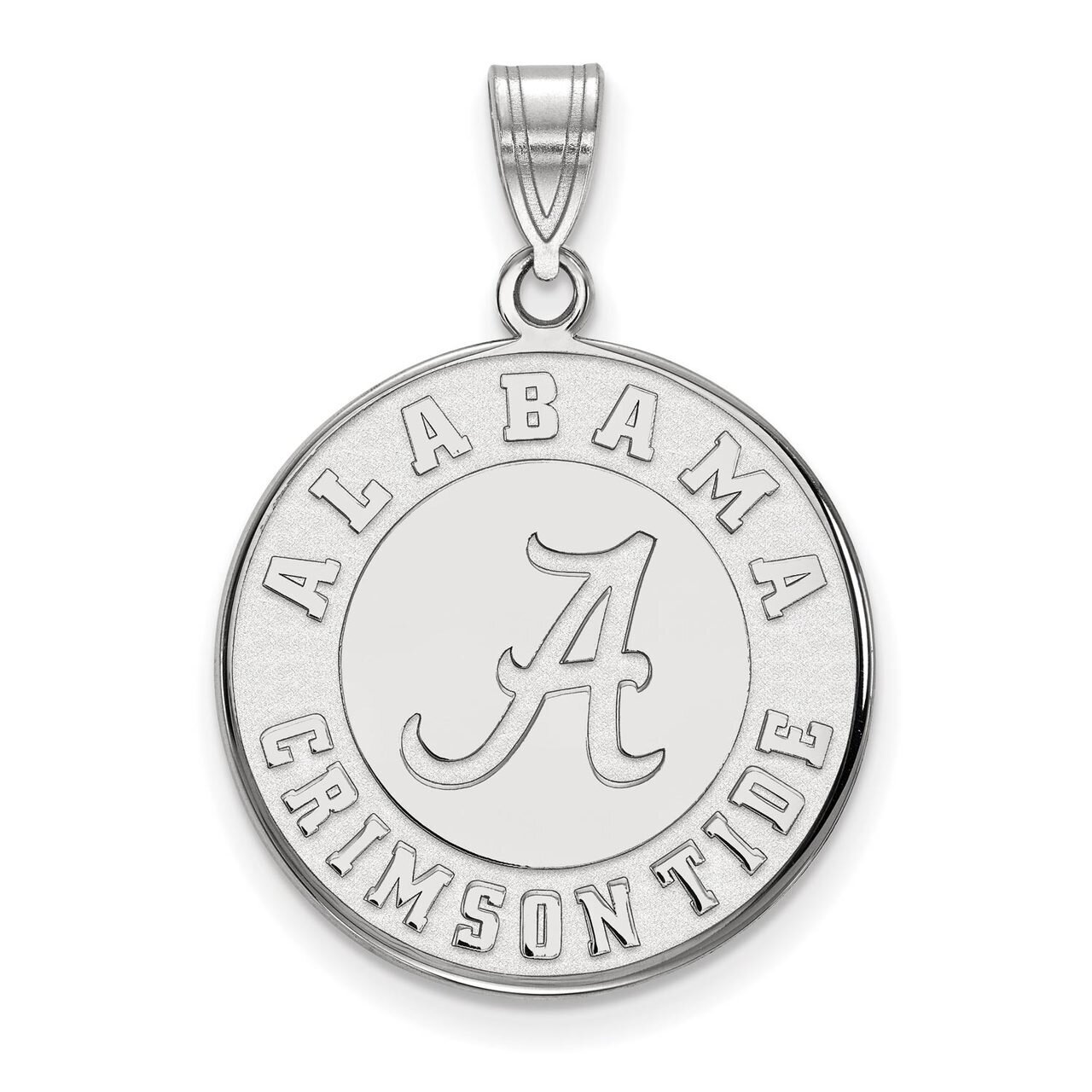 University of Alabama Large Disc Pendant Sterling Silver SS087UAL, MPN: SS087UAL, 886774703084