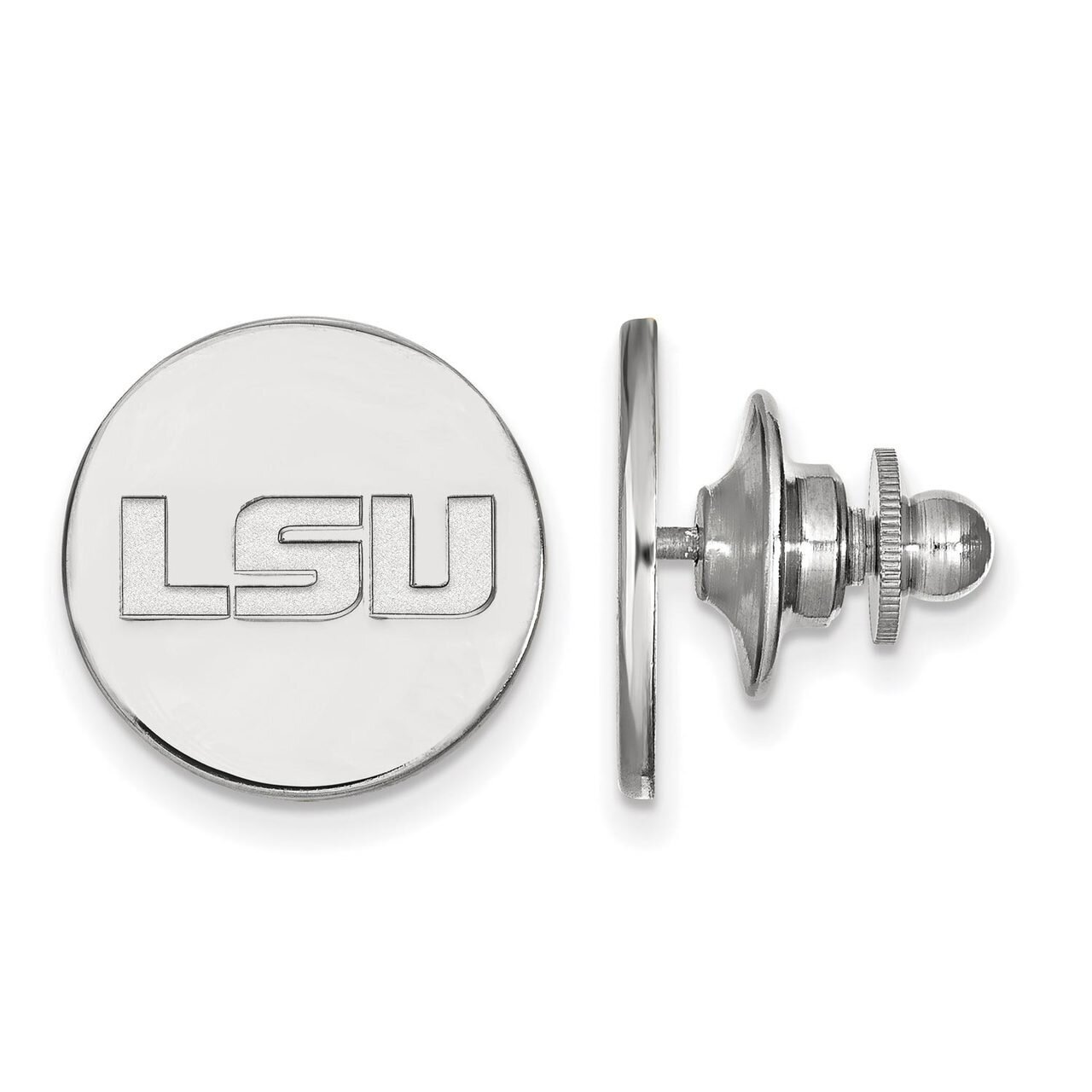 Louisiana State University Lapel Pin Sterling Silver SS091LSU