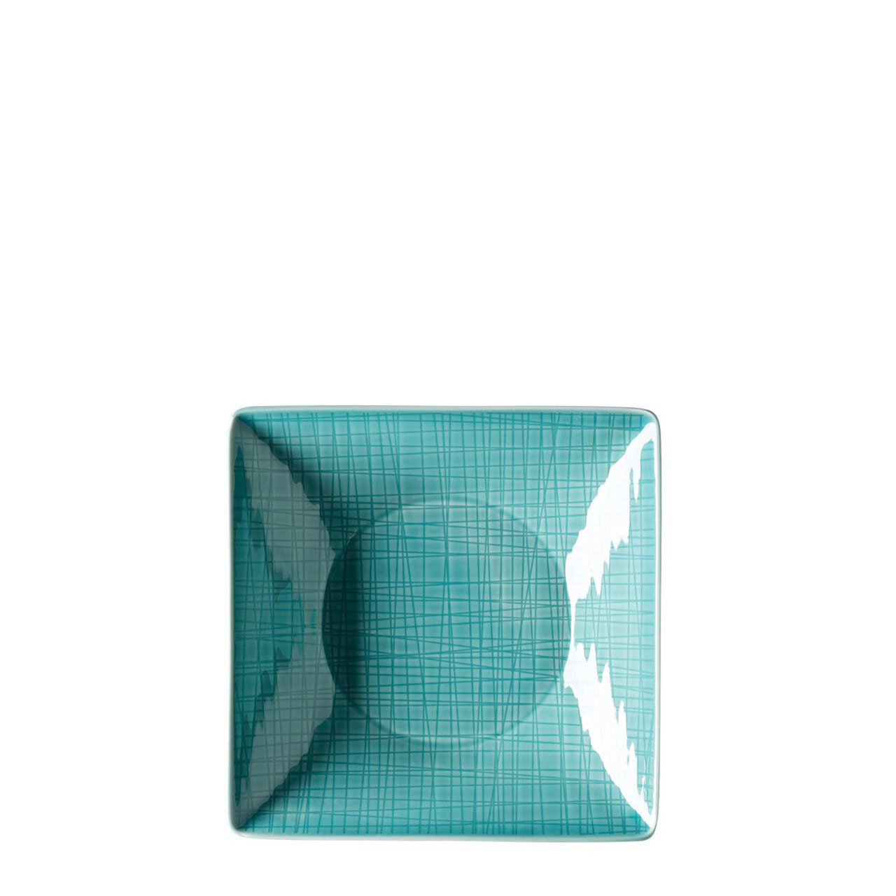Rosenthal Mesh Aqua Plate Deep Square 8 Inch 24 oz, MPN: 11770-405152-16510, 790955981416