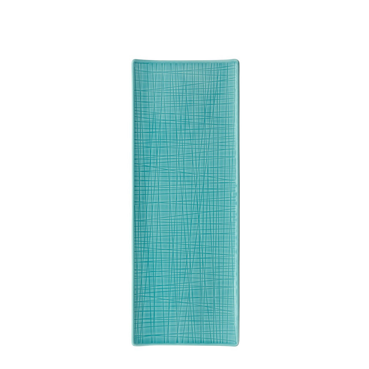 Rosenthal Mesh Aqua Platter Flat Rectangular 13 1/2 x 5 Inch, MPN: 11770-405152-12384, 790955981096