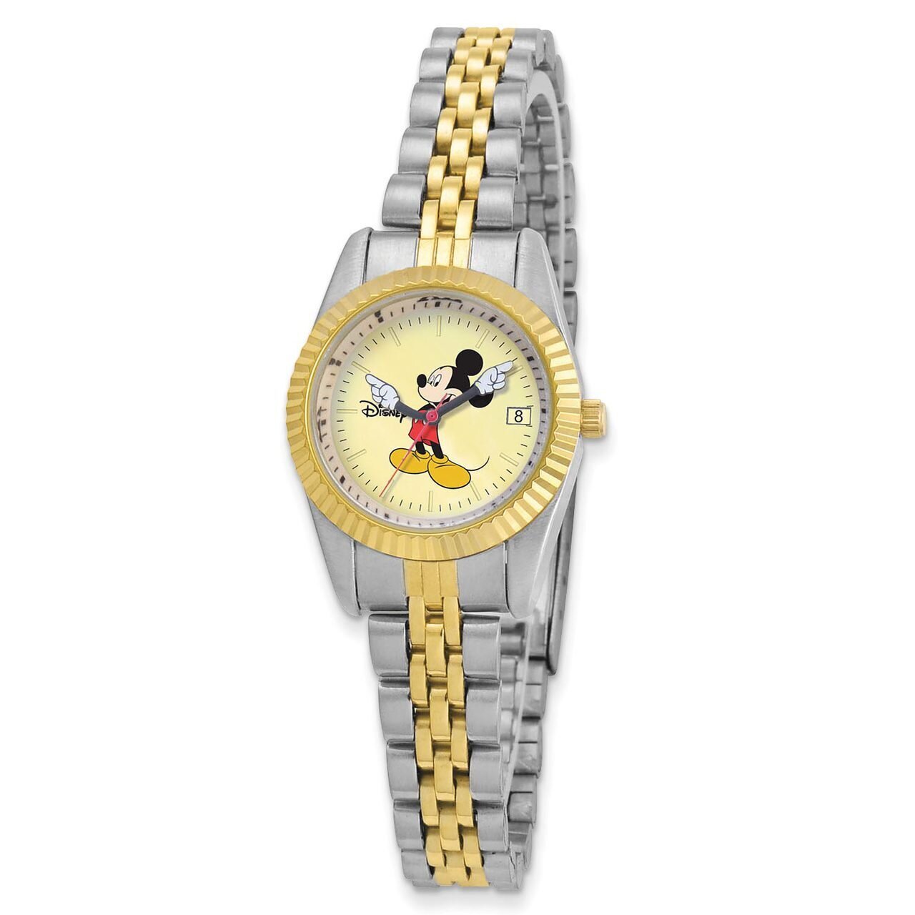 Disney Two-tone with Moving Arms Mickey Mouse Watch Adult Size XWA4402, MPN: XWA4402, 843231034556