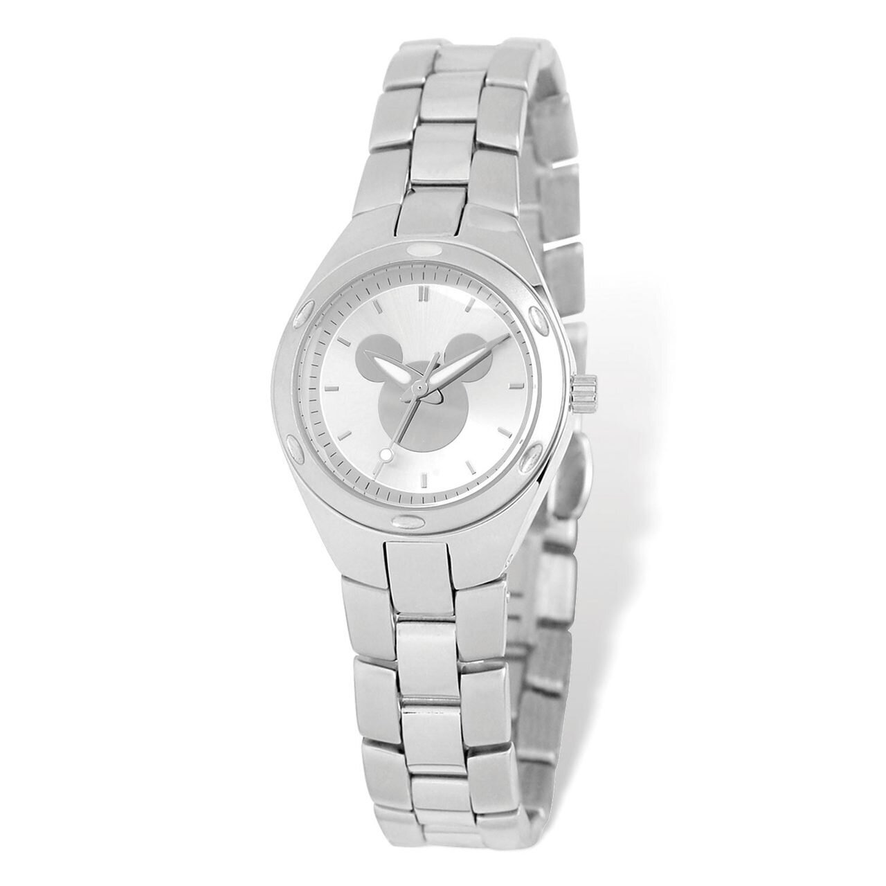 Ladies Disney Silver Dial Mickey Mouse Silhouette Watch  XWA5150, MPN: XWA5150, 843231080751