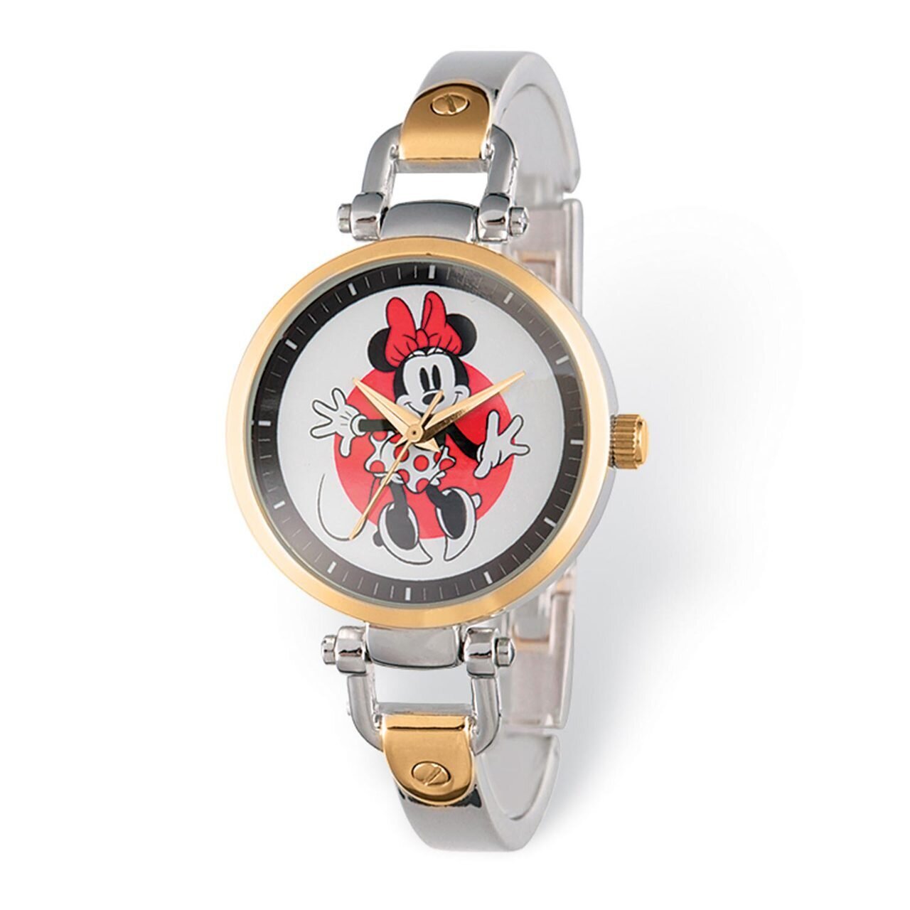 Disney Minnie Mouse Two-tone Watch Adult Size XWA5394, MPN: XWA5394, 843231093973