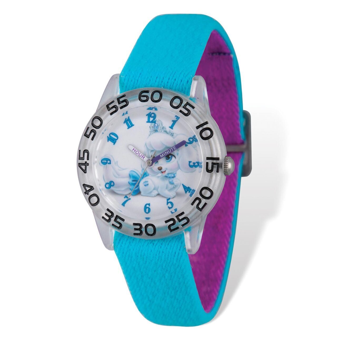 Disney Palace Pets Pumpkin Stretch Band Time Teacher Watch Kids XWA5403, MPN: XWA5403, 843231094352