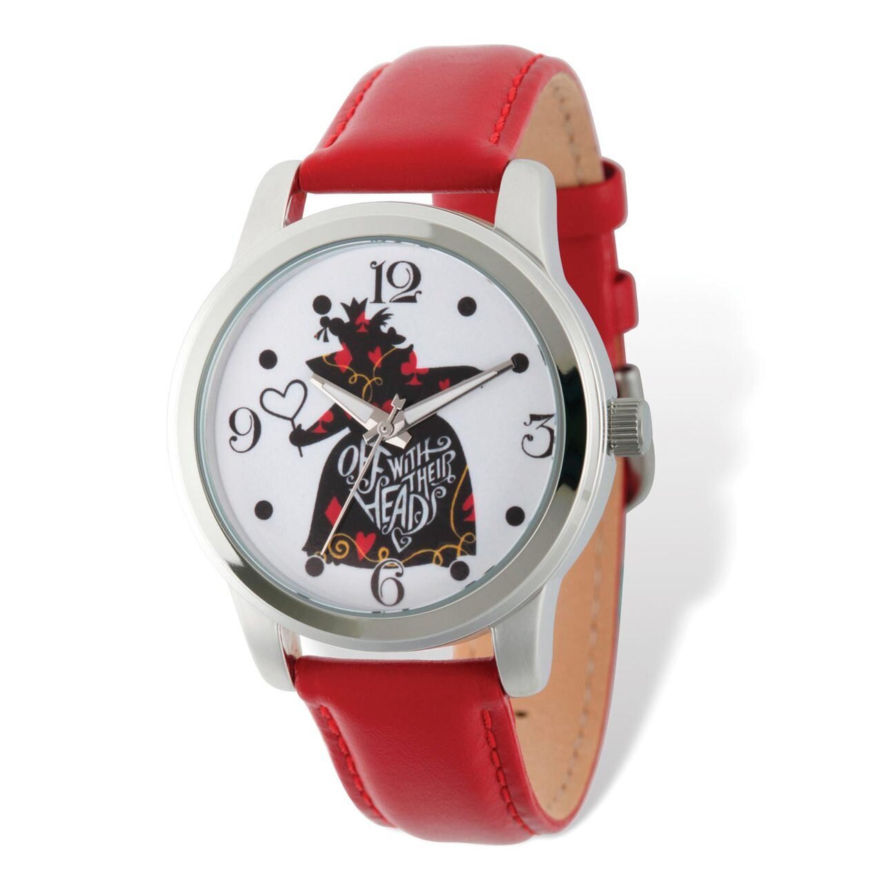 Disney Off With Their Heads Red Band Watch Adult Size XWA5437, MPN: XWA5437, 843231095236