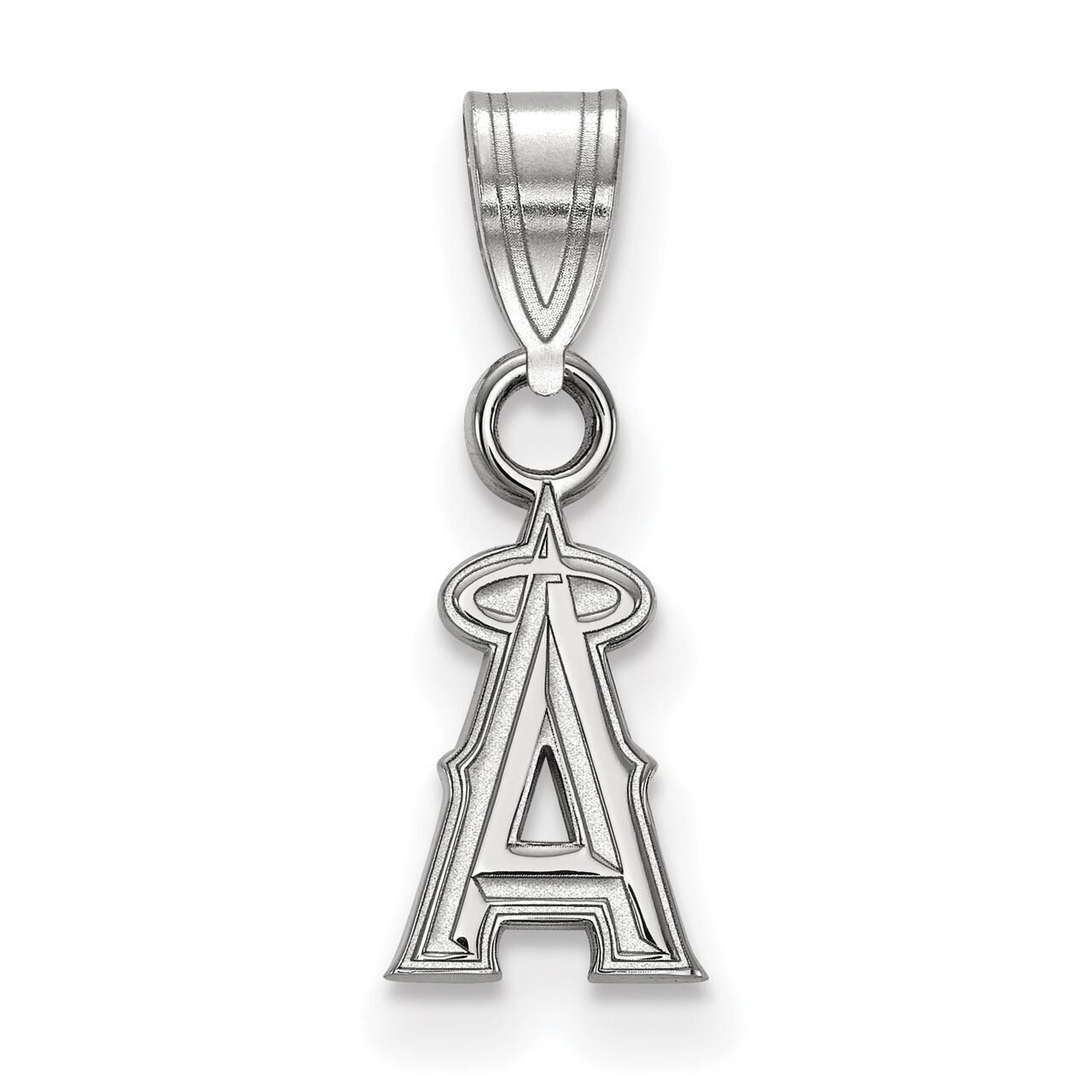 Los Angeles Angels x-Small Pendant 10k White Gold 1W001ANG