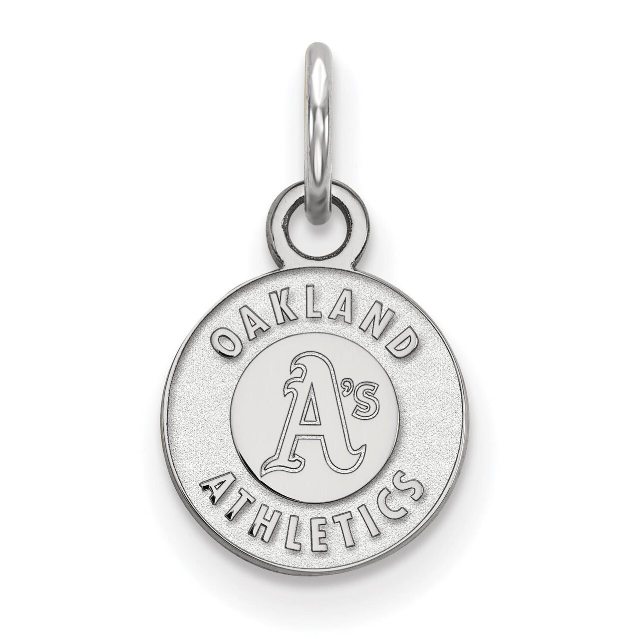 Oakland Athletics x-Small Pendant 10k White Gold 1W001ATH, MPN: 1W001ATH, 886774765020