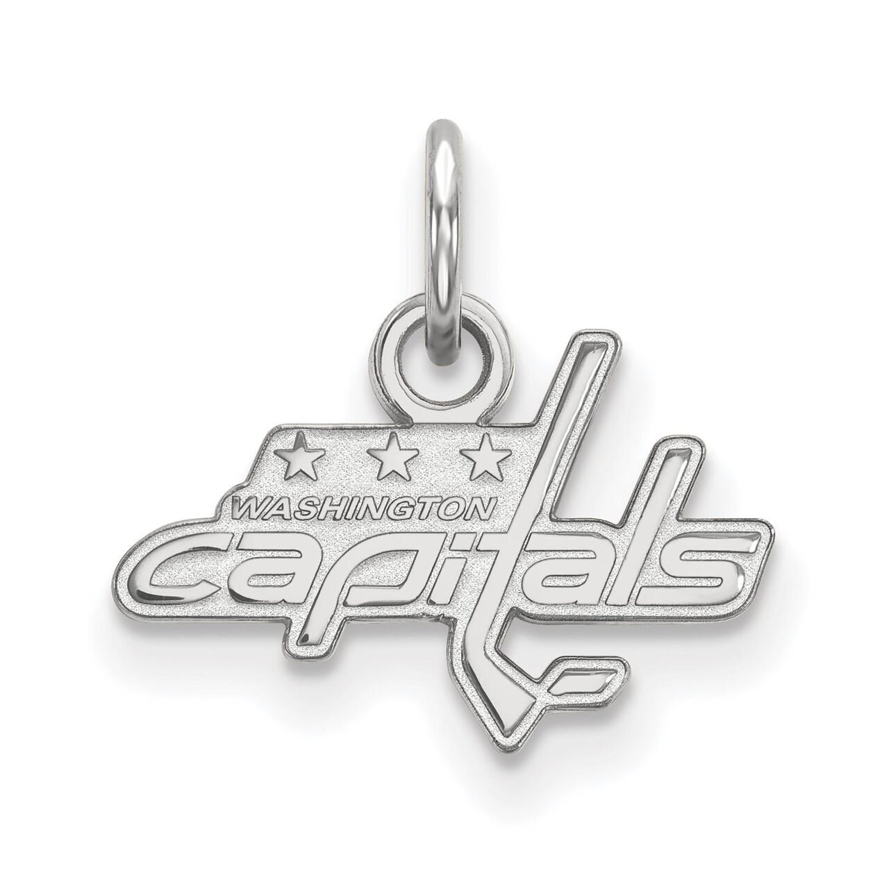 Washington Capitals x-Small Pendant 10k White Gold 1W001CAP, MPN: 1W001CAP, 886774765211