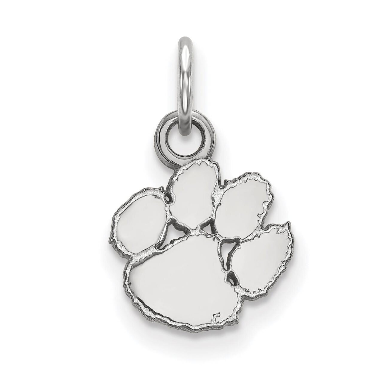 Clemson University x-Small Pendant 10k White Gold 1W001CU, MPN: 1W001CU, 886774765297