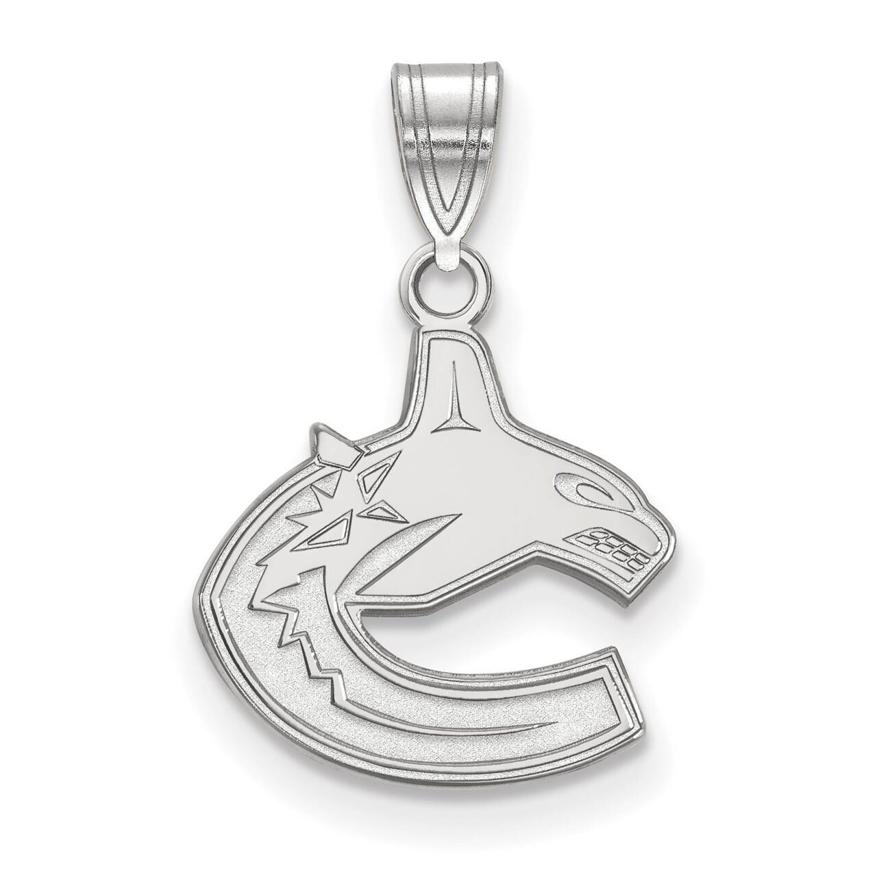 Vancouver Canucks Small Pendant 10k White Gold 1W001CUC, MPN: 1W001CUC, 886774732442
