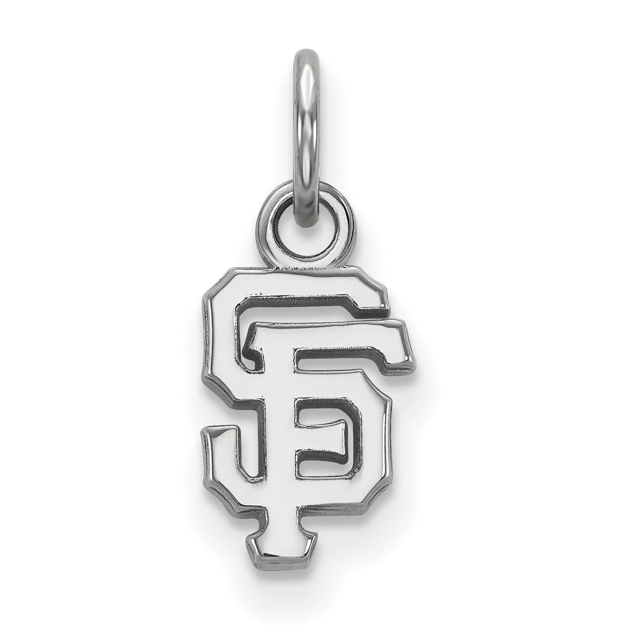 San Francisco Giants x-Small Pendant 10k White Gold 1W001GIT, MPN: 1W001GIT, 886774765549
