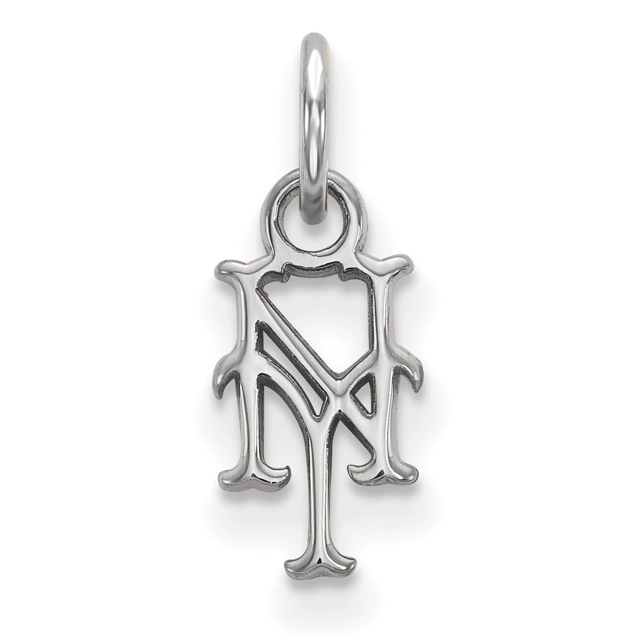 New York Mets x-Small Pendant 10k White Gold 1W001MET, MPN: 1W001MET, 886774765860