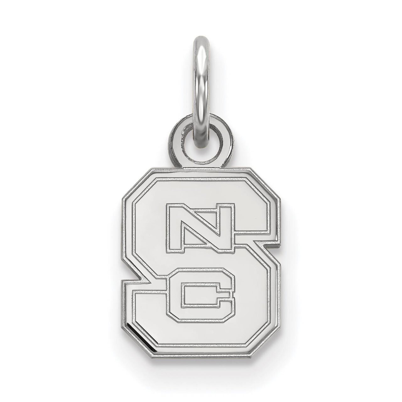 North Carolina State University x-Small Pendant 10k White Gold 1W001NCS, MPN: 1W001NCS, 886774766003