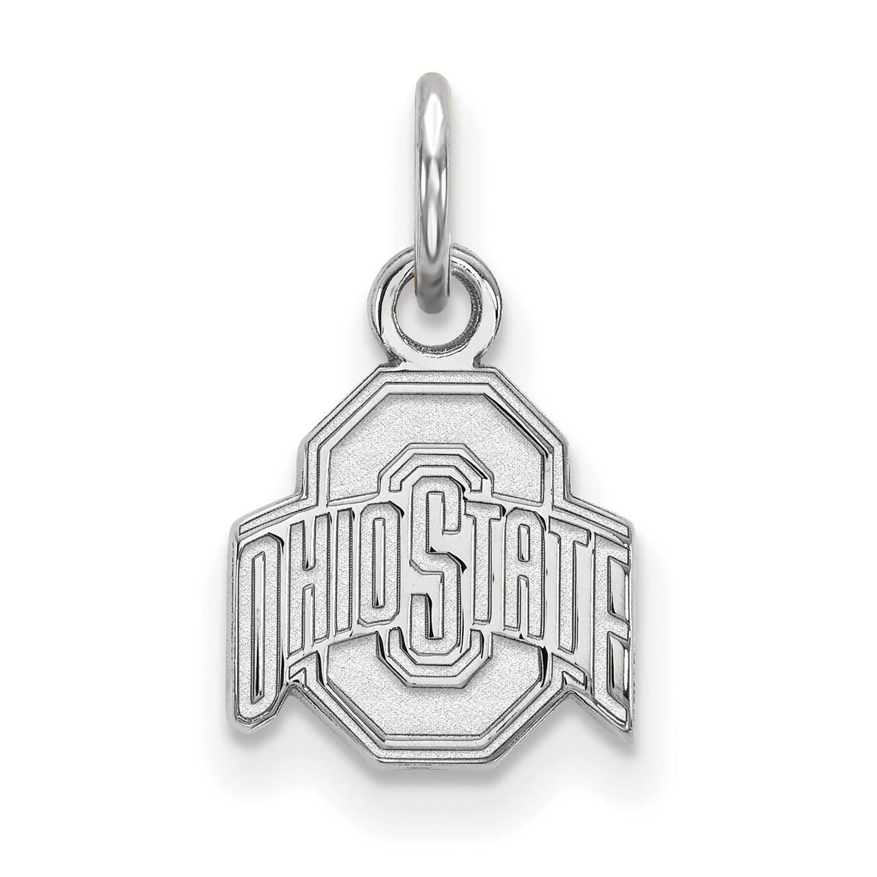 Ohio State University x-Small Pendant 10k White Gold 1W001OSU, MPN: 1W001OSU, 886774766102