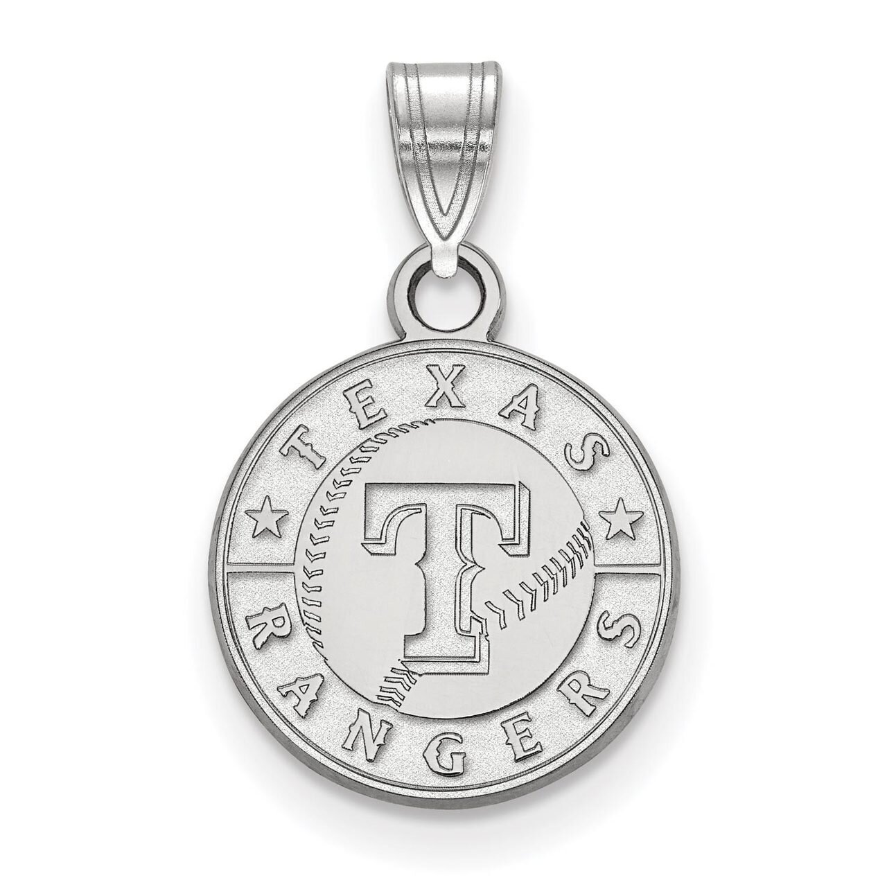 Texas Rangers Small Pendant 10k White Gold 1W001RAN, MPN: 1W001RAN, 886774766201