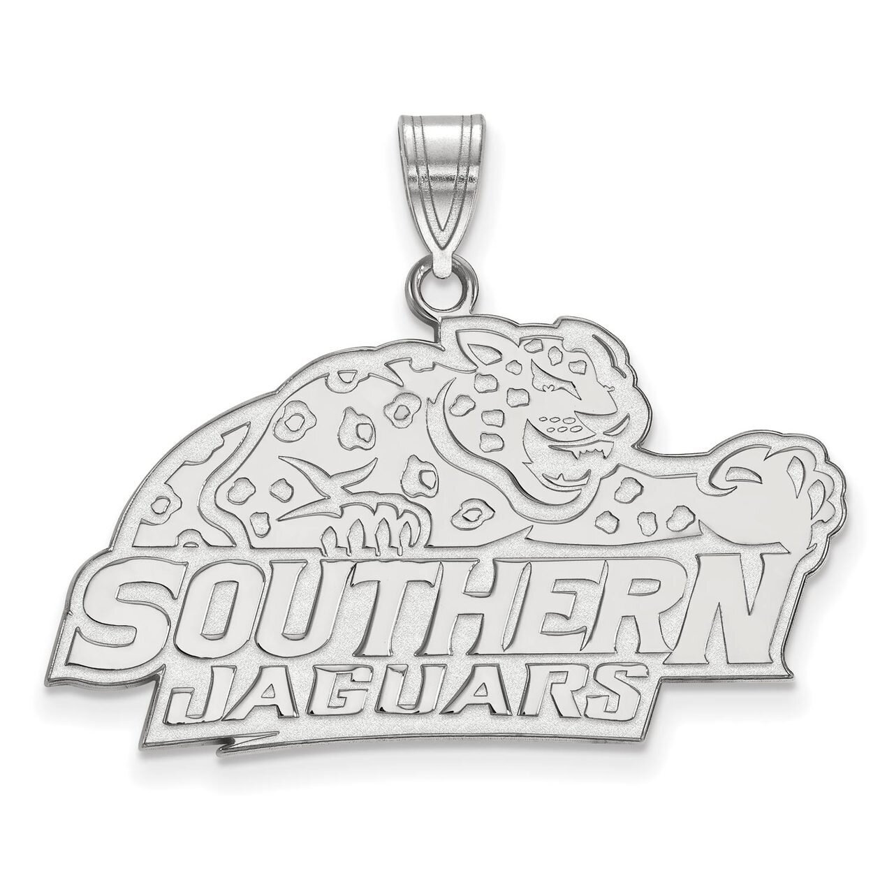 Southern University Large Pendant 10k White Gold 1W001SAM, MPN: 1W001SAM, 886774766317