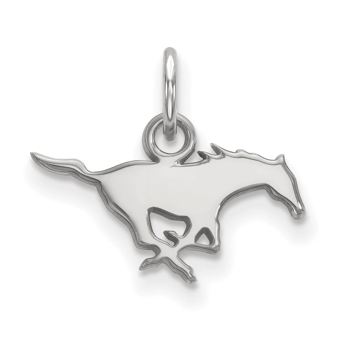 Southern Methodist University x-Small Pendant 10k White Gold 1W001SMU, MPN: 1W001SMU, 886774766478