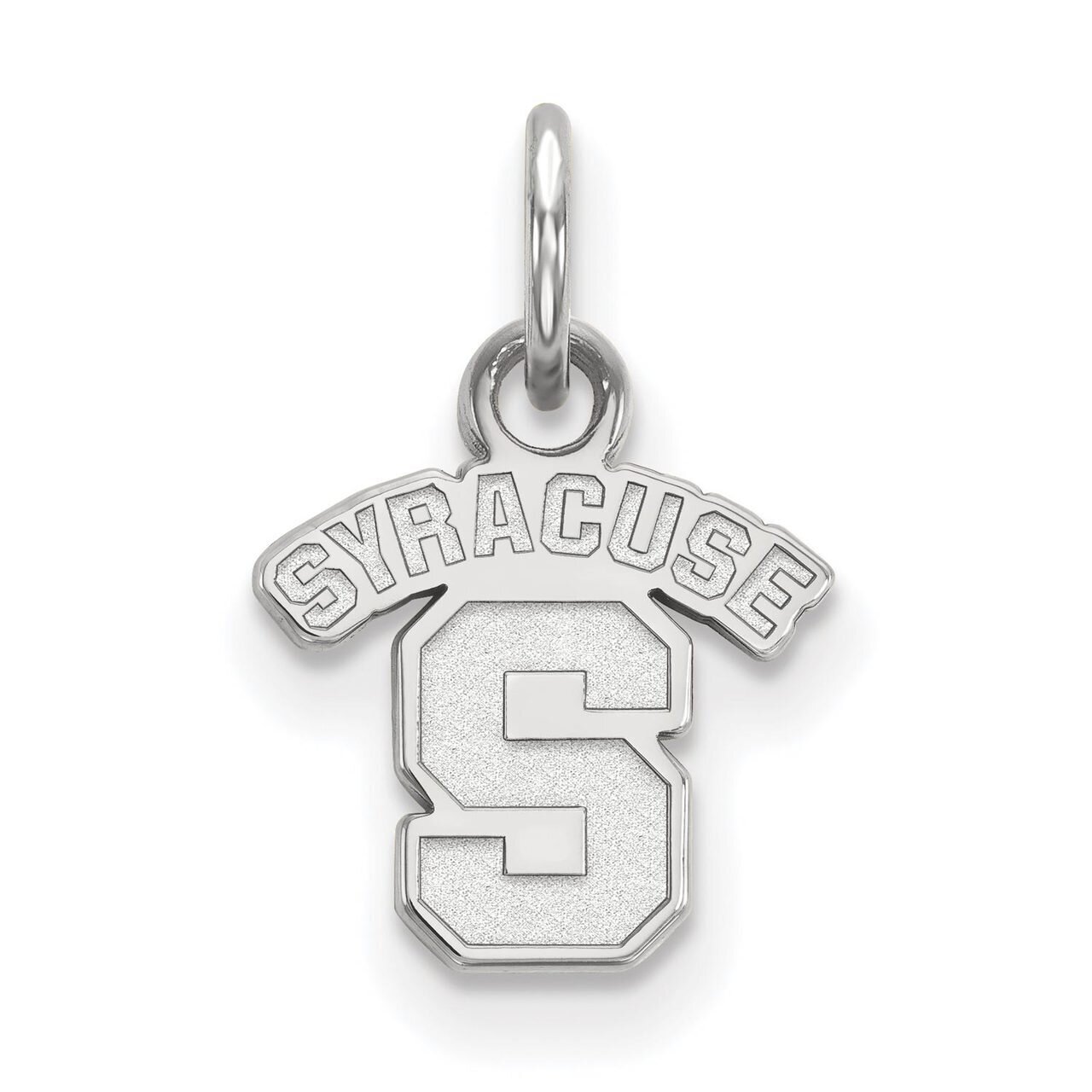 Syracuse University x-Small Pendant 10k White Gold 1W001SYU, MPN: 1W001SYU, 886774766522