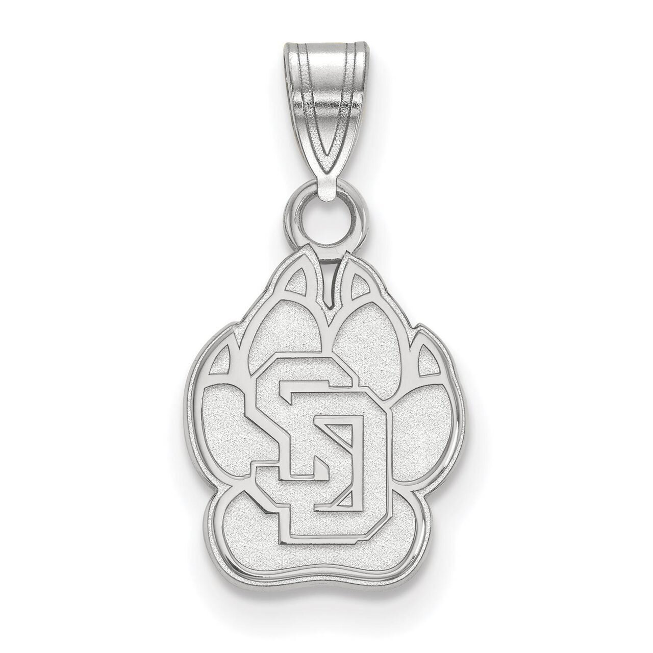 University of South Dakota Small Pendant 10k White Gold 1W001USD, MPN: 1W001USD, 886774767185