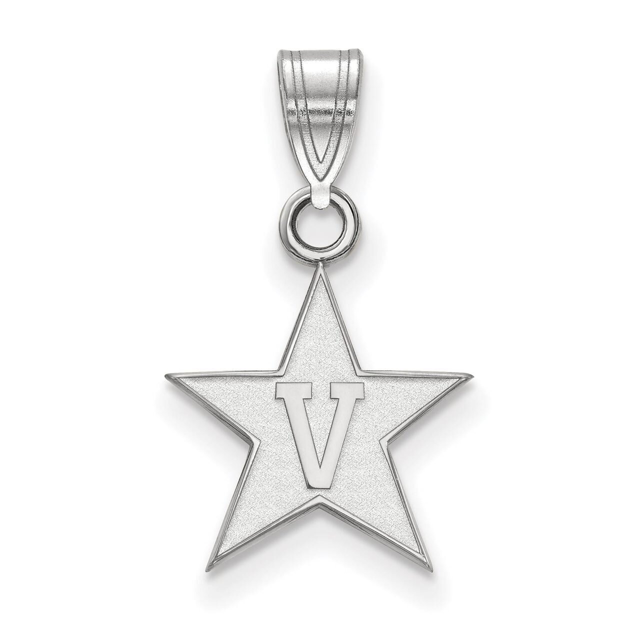 Vanderbilt University Small Pendant 10k White Gold 1W001VAU, MPN: 1W001VAU, 886774767406