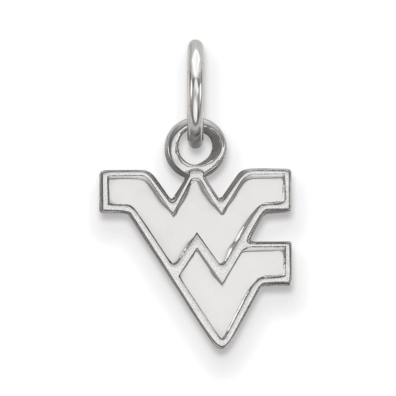 West Virginia University x-Small Pendant 10k White Gold 1W001WVU, MPN: 1W001WVU, 886774767550