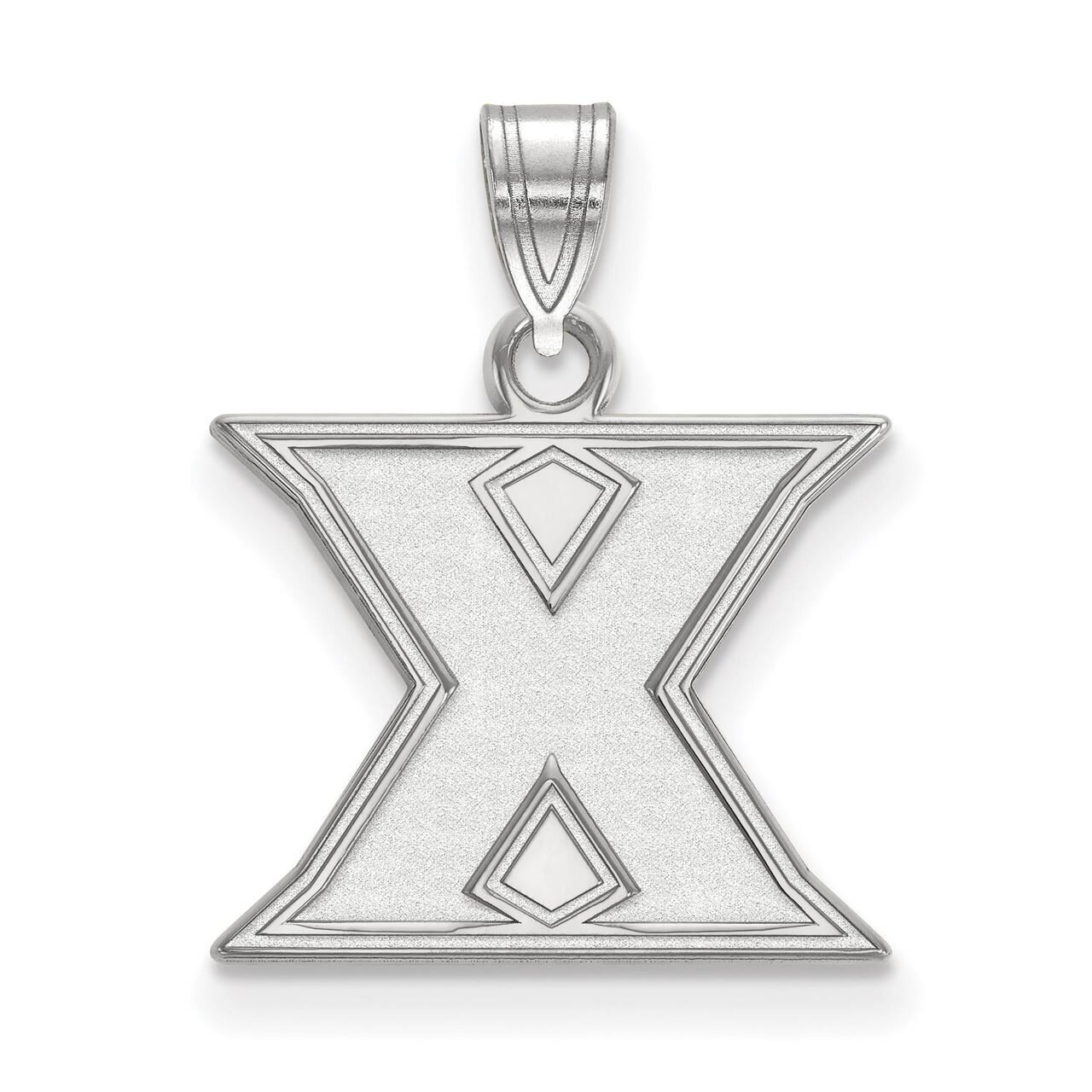 Xavier University Small Pendant 10k White Gold 1W001XU, MPN: 1W001XU, 886774767567