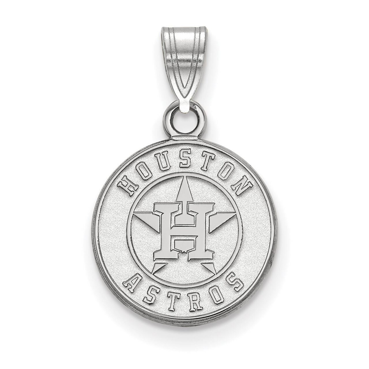 Houston Astros Small Pendant 10k White Gold 1W002AST, MPN: 1W002AST, 886774767611