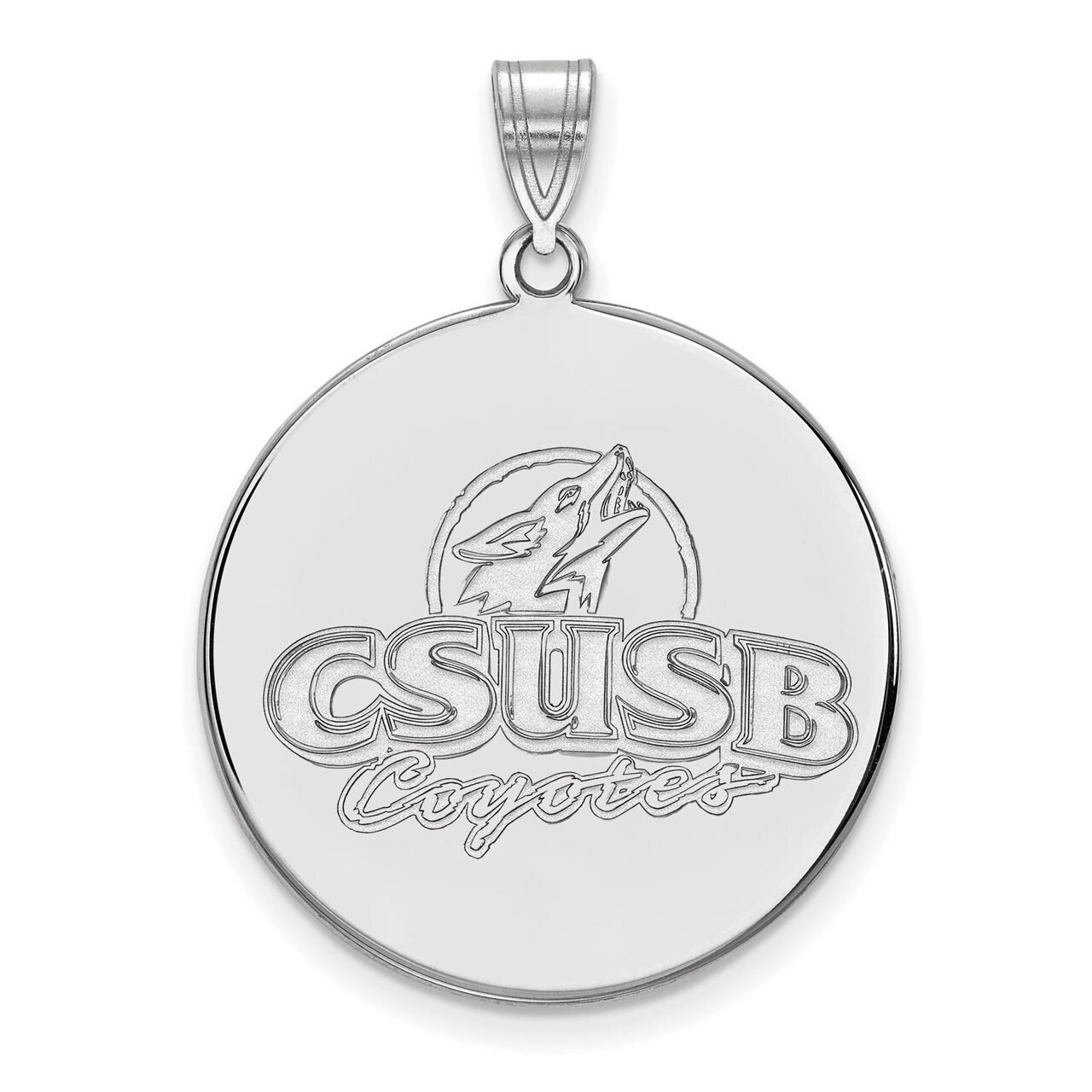 California University State San Bernardino x-Large Pendant 10k White Gold 1W002CSB, MPN: 1W002CSB, …