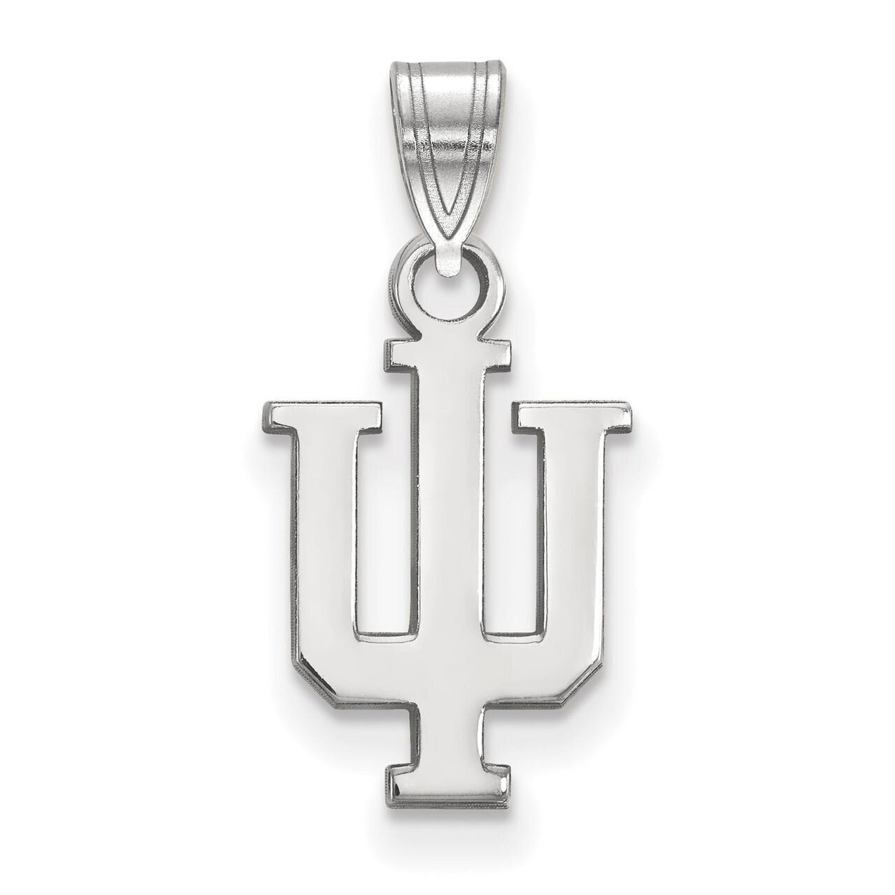 Indiana University Small Pendant 10k White Gold 1W002IU, MPN: 1W002IU, 886774768212