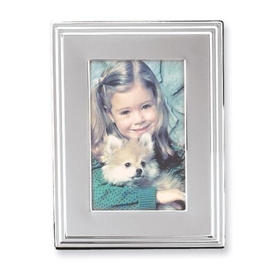 Silver-plated 5 x 7 Inch Picture Frame GP9997, MPN: GP9997, 797140220756