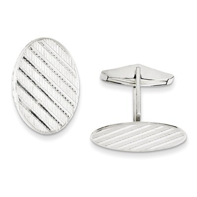 Cufflinks Sterling Silver QQ175, MPN: QQ175, 883957436487