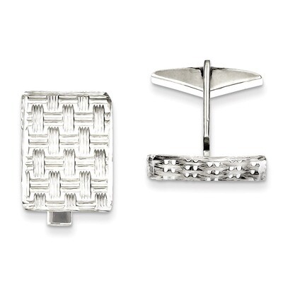 Cufflinks Sterling Silver QQ181, MPN: QQ181, 883957497433