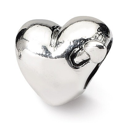 Heart with Arrow Bead - Sterling Silver QRS1004, MPN: QRS1004, 883957727455