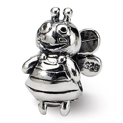 Bumblebee Bead - Sterling Silver QRS1007, MPN: QRS1007, 883957726502