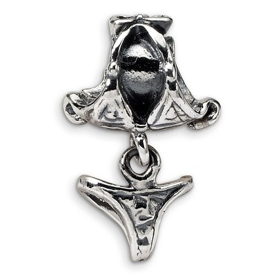 Swimsuit Dangle Bead - Sterling Silver QRS1032, MPN: QRS1032, 883957727516