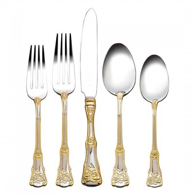 Royal Albert Old Country Roses 20-Piece Flatware Set, MPN: ROALGW26320, 652383744639
