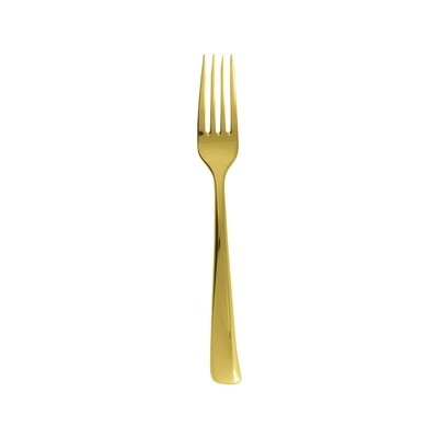 Sambonet imagine gold dessert fork 7 1/4 inch - 18/10 stainless steel pvd finishing, MPN: 52718G26,…