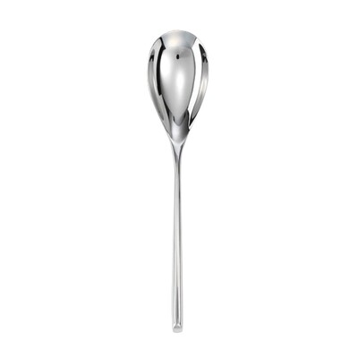 Sambonet bamboo serving spoon 9 3/4 inch - 18/10 stainless steel, MPN: 52519-44, 790955861855